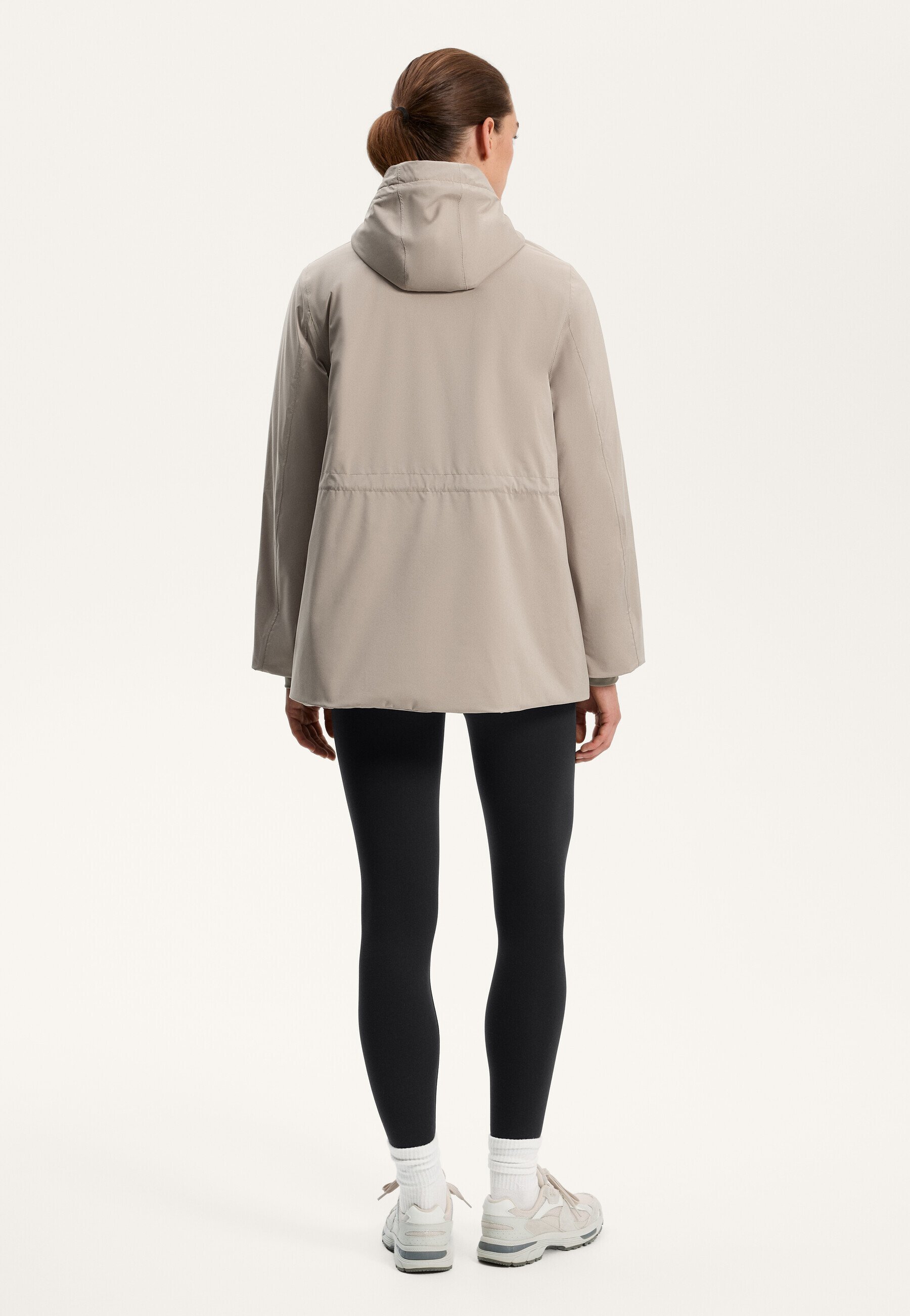 OYSHO LIGHTWEIGHT 10k THINDOWN TM WATERPROOF PADDED - Cappotto imbottito in piuma - kaki