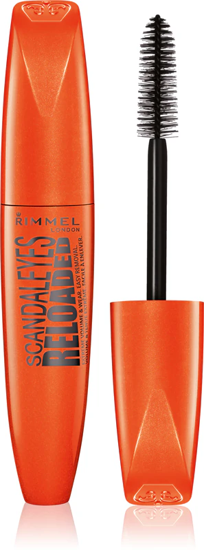 Máscara Rimmel ScandalEyes Reloaded para cílios com volume máximo