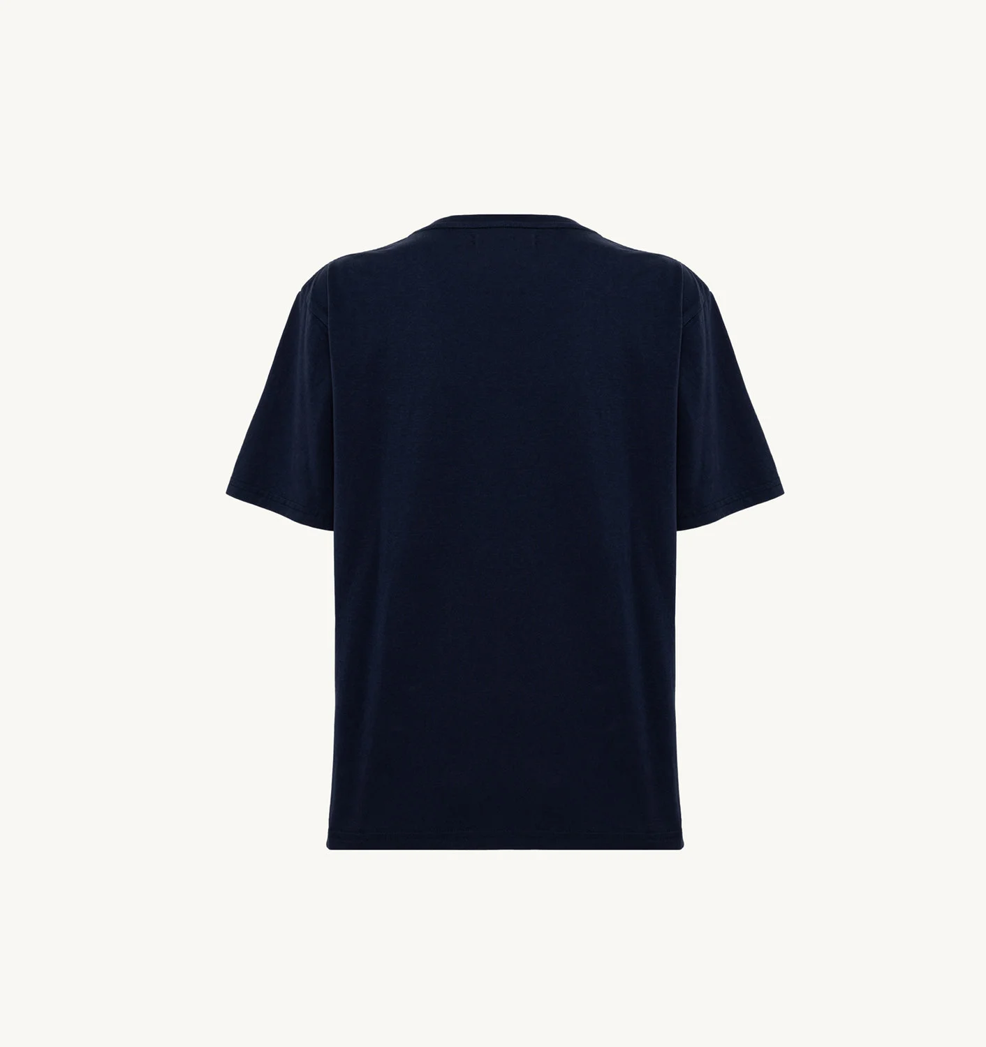 TRICOU DIN JERSEY DE BUMBAC CU LOGO ALBASTRU
