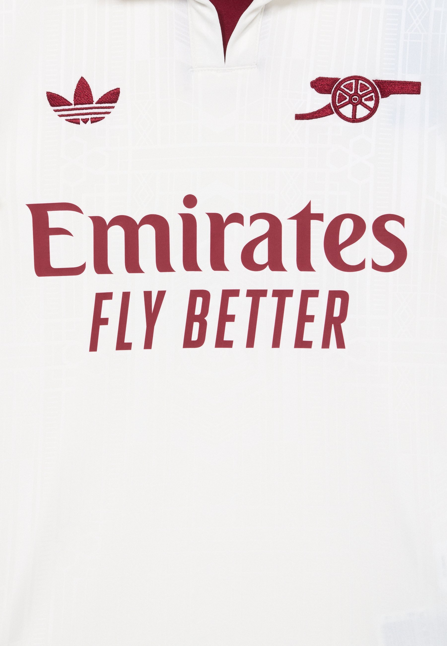 adidas Performance ARSENAL KIDS UNISEX - Voetbalshirt - wolkwit/bordeauxrood