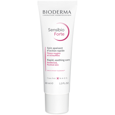 Bioderma Sensibio Forte Soin Apaisante D'Action rapide rauhoittava punoitusta estävä kasvovoide 40 ml 40 ml