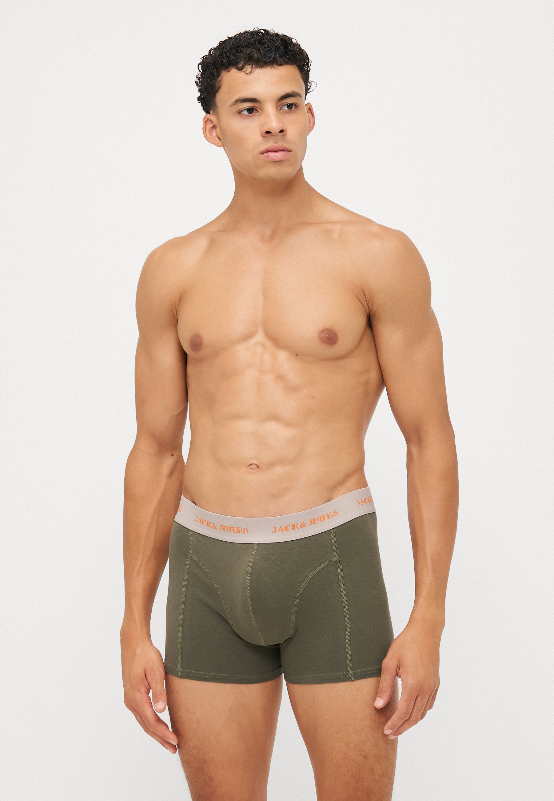 Jack & Jones JACMILES TRUNKS 7 PACK - Truhlíky - černá/bílá/hroznový list/tmavě modrá/goblin blue/exuberance/tmavě modrá