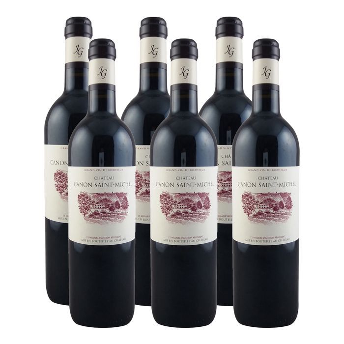 Château Canon Saint Michel 2017 - Canon Fronsac - red wine - case of 6 x 75cl
