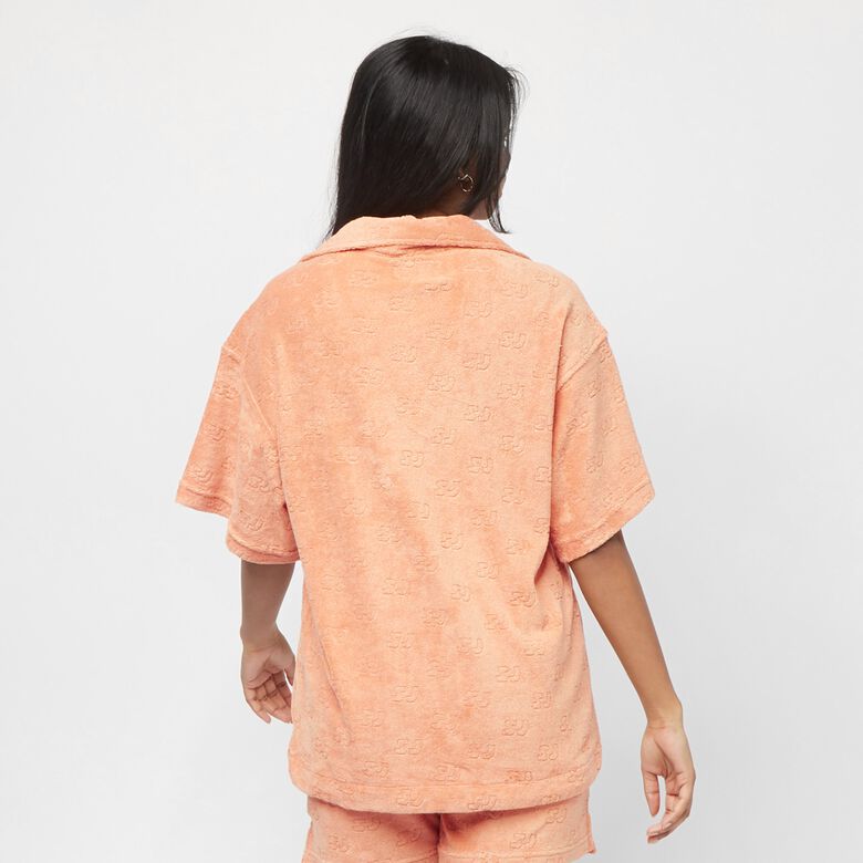 Monogramm-Handtuch-Shirt Damen