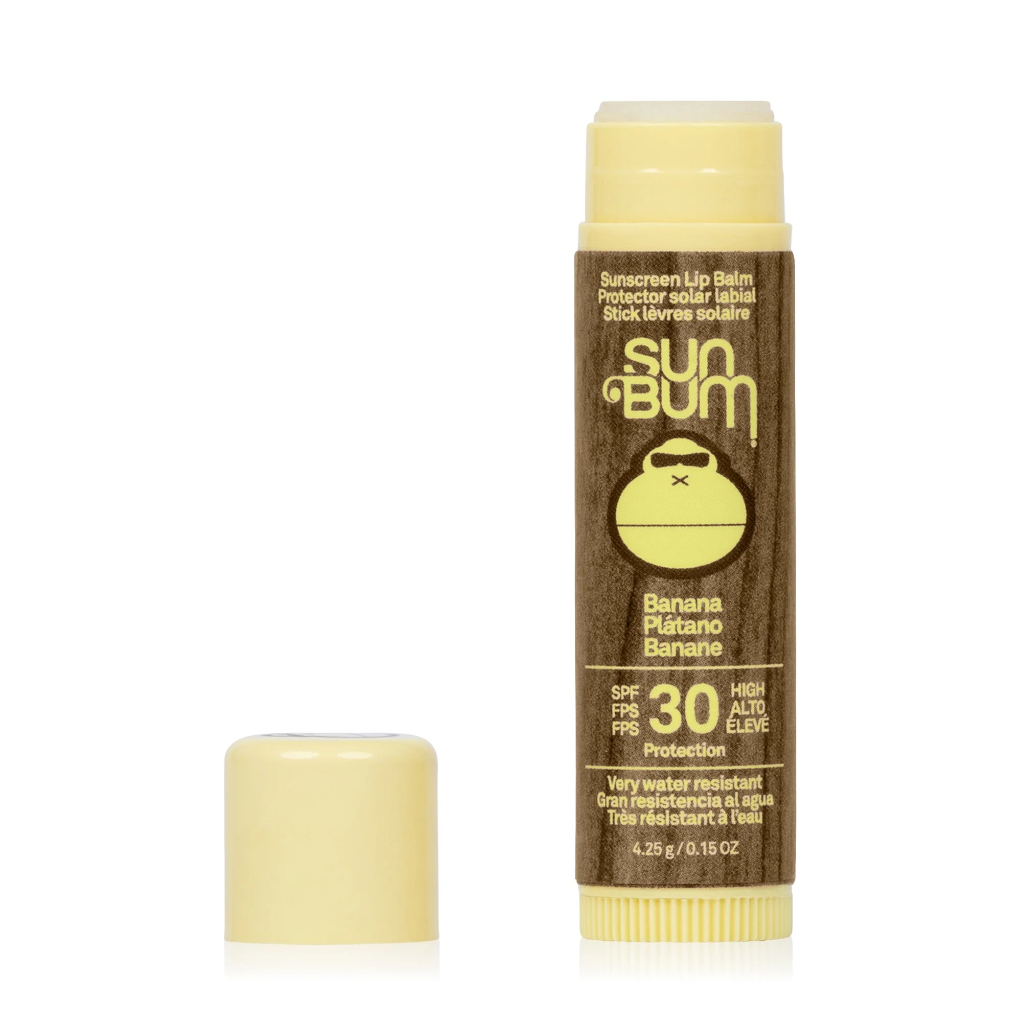 Sun Care SPF30 Sunscreen Lip Balm - Banana - Stick solare alta prot., Balsamo Labbra