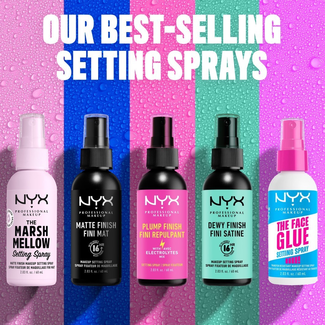NYX Professional Makeup Fixing Spray The Face Glue Fixing Spray - 60 ml