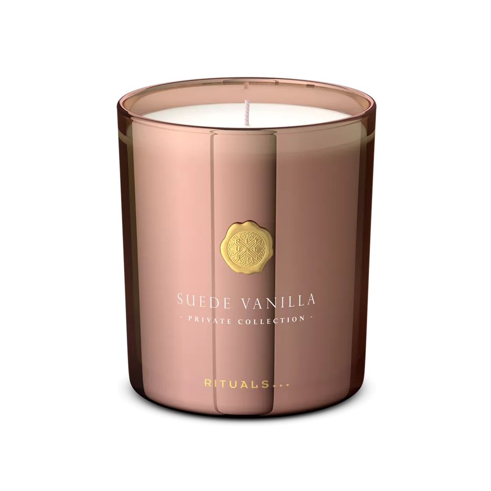 Luksuzna mirisna svijeća Private Collection Suede Vanilla, 360 g