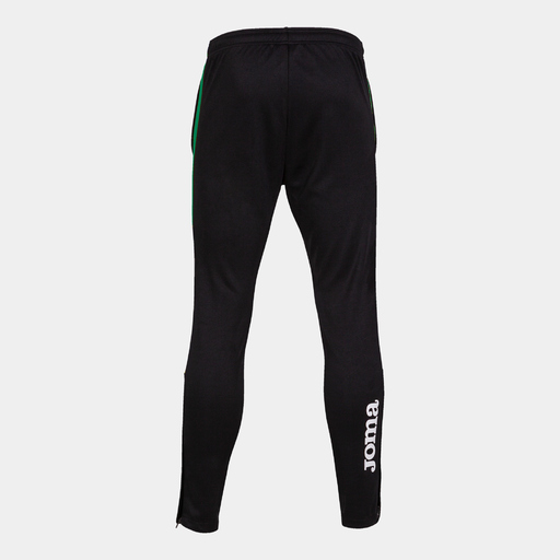  Dlouhé kalhoty Joma Eco Championship Černo-zelené
