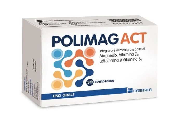 Polimag Act 30 tabletten vitaminen en mineralen