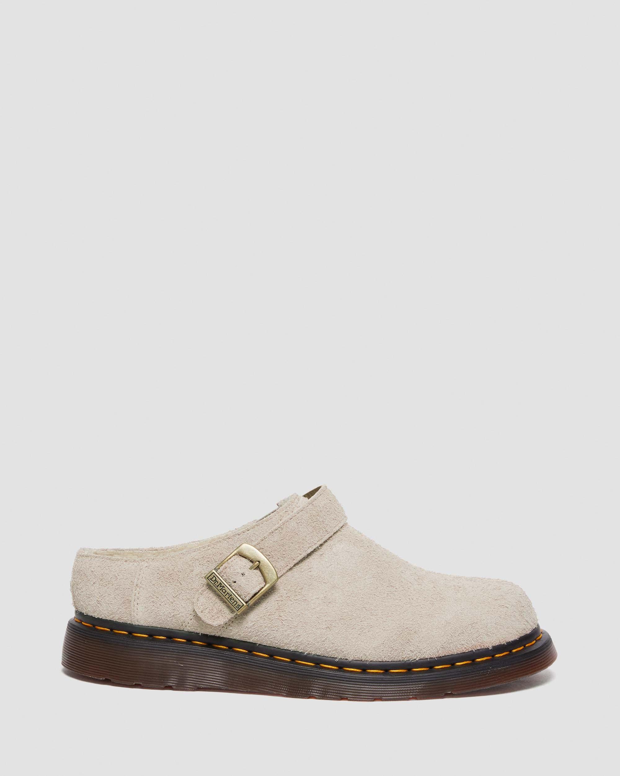 Isham Faux Shearling Lined Suede Slingback Mules
