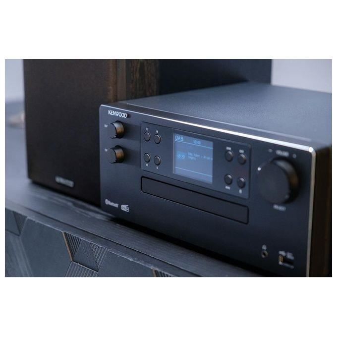 Microsistema HiFi - Kenwood - M-925DAB-B - 2x50W - Bluetooth - DAB+