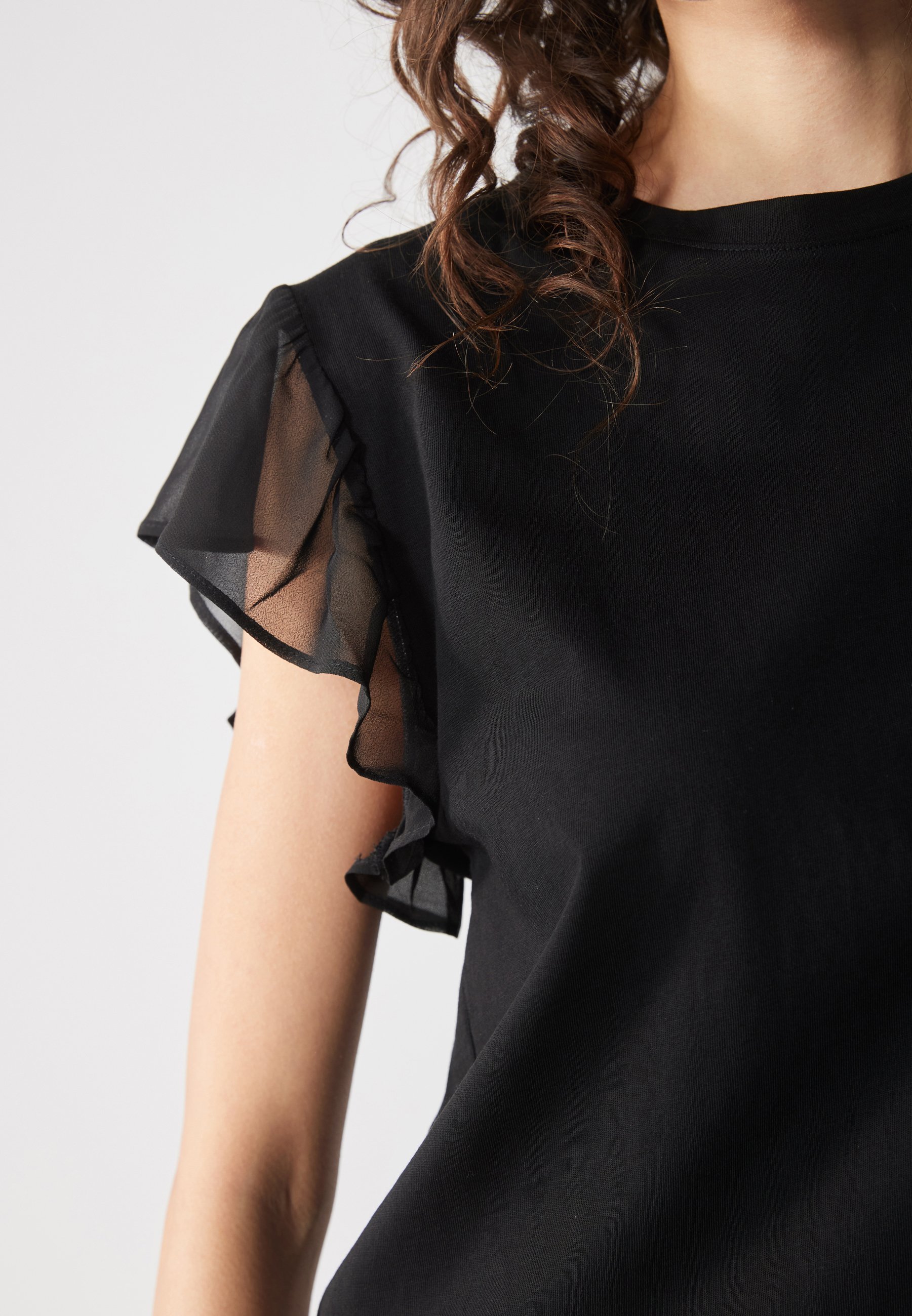 T-shirt basic Anna Field - nera