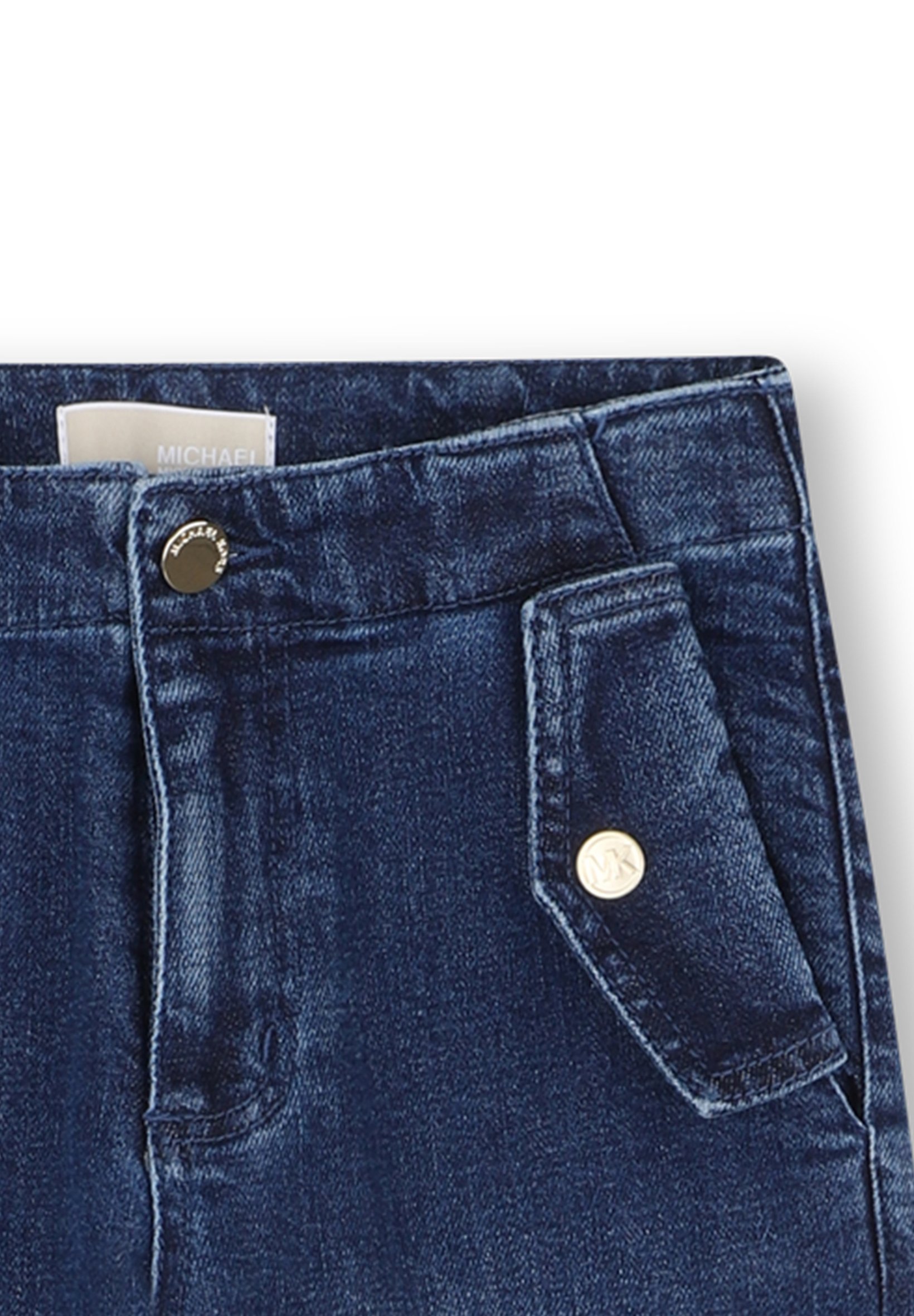 Michael Kors Kids jeans met rechte pijpen - denimblauw