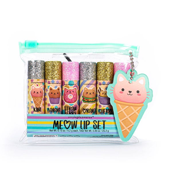 Sada na rty Meow | 6 kusů