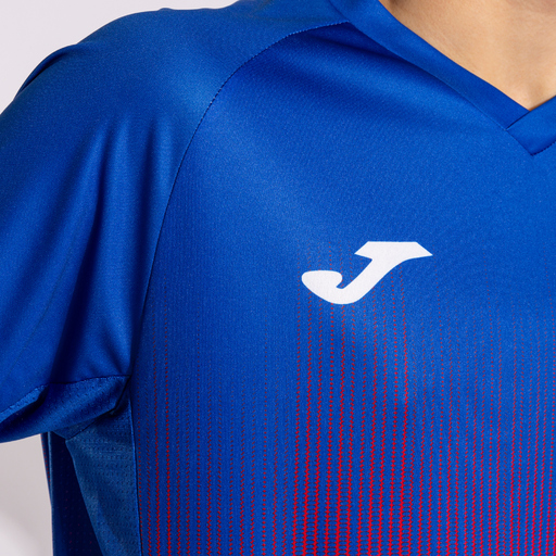  Košile Manga Corta Joma Tiger Iv Rojo Royal