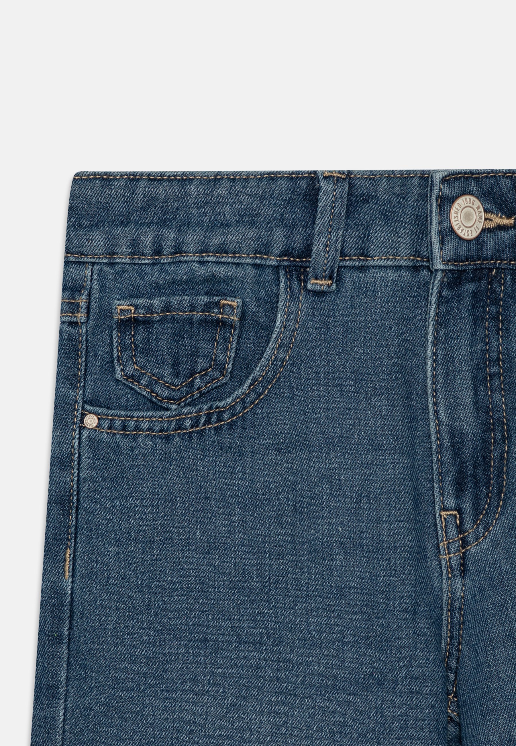 Appelez-le NKFROSE WIDE TE NOOS - Jean évasé - denim bleu foncé