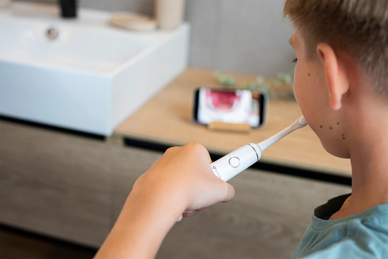 Escova de dentes sônica TrueLife SonicBrush Junior J100 para crianças