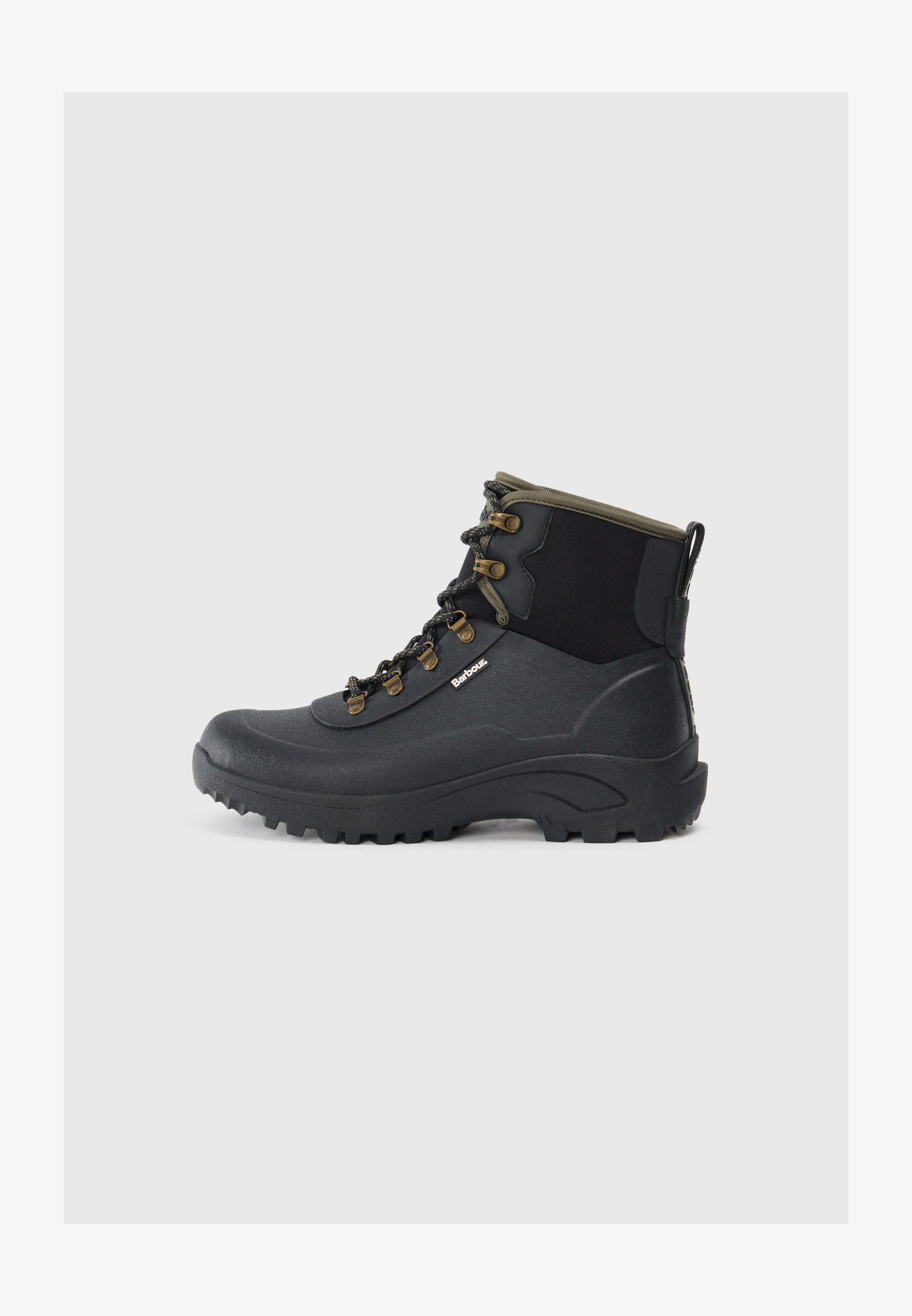 Barbour MARLOW - Stivaletti stringati - neri