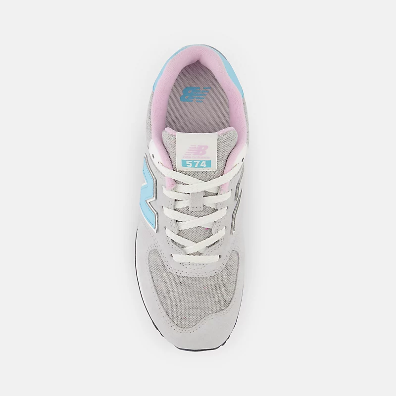 Baby 574 - Brighton Grey with Summer Aquamarine and Lilac Cloud