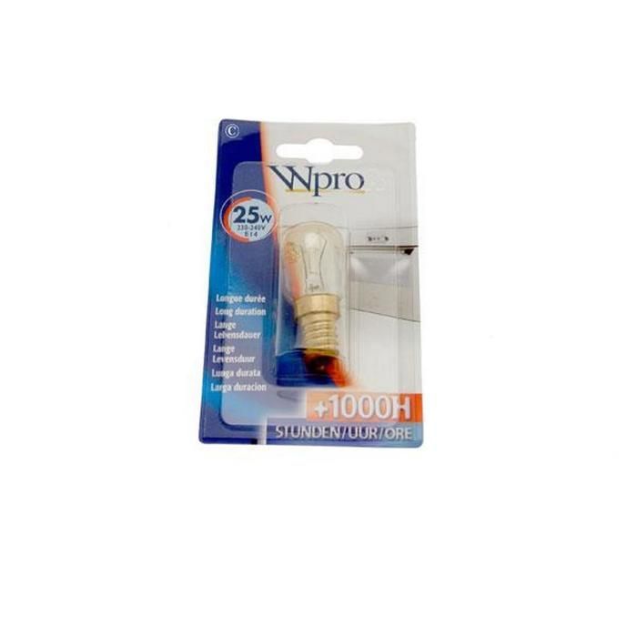Bombilla para horno E14 T25 - 25W - 220V - WHIRLPOOL - 5315727