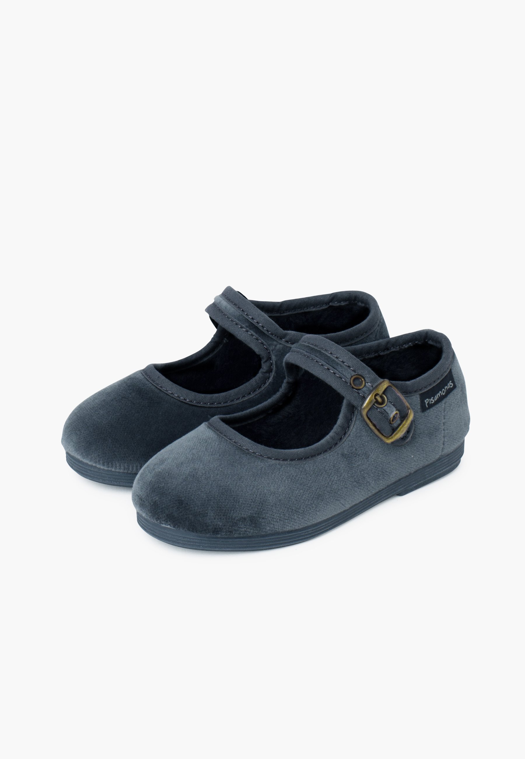 Pisamonas Babyschuhe - grau