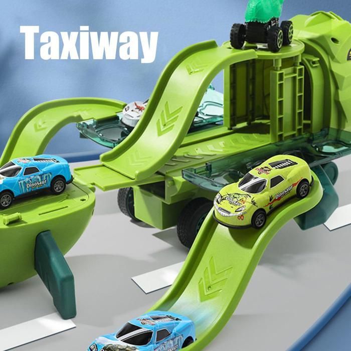 Brinquedo infantil de puxar em forma de avião com dinossauro, avião de transporte de carga, brinquedo para brincar, veículo de avião, brinquedo para presente
