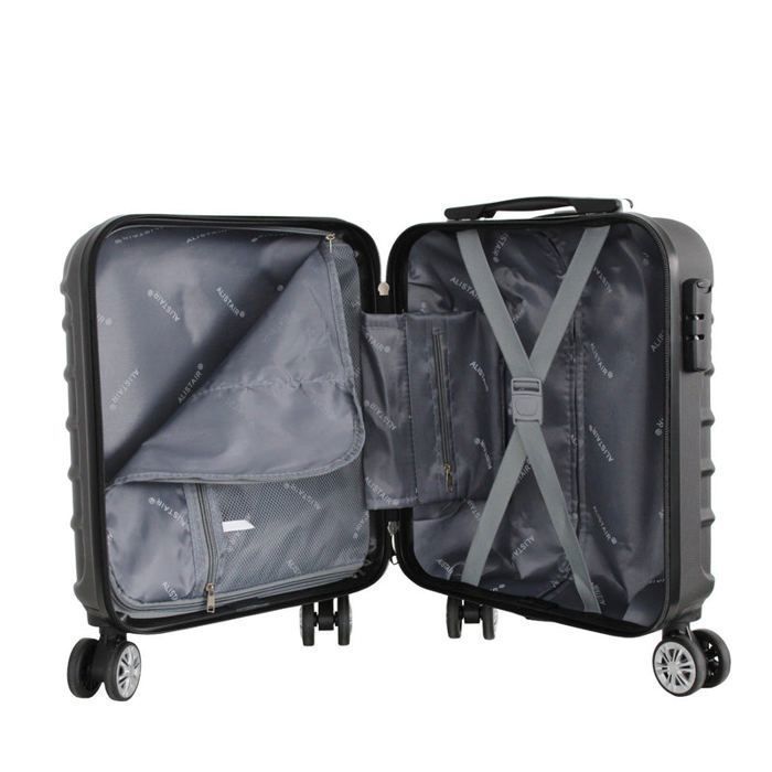 Maleta de cabina Alistair para debajo del asiento - 45 x 35 x 20 cm (Ideal para Easyjet)