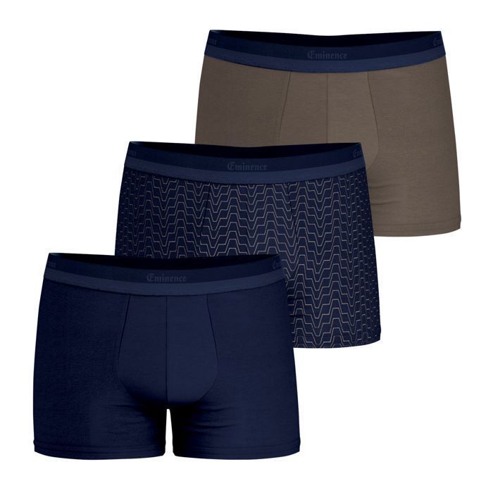 Lot de 3 boxers homme Studio Eminence