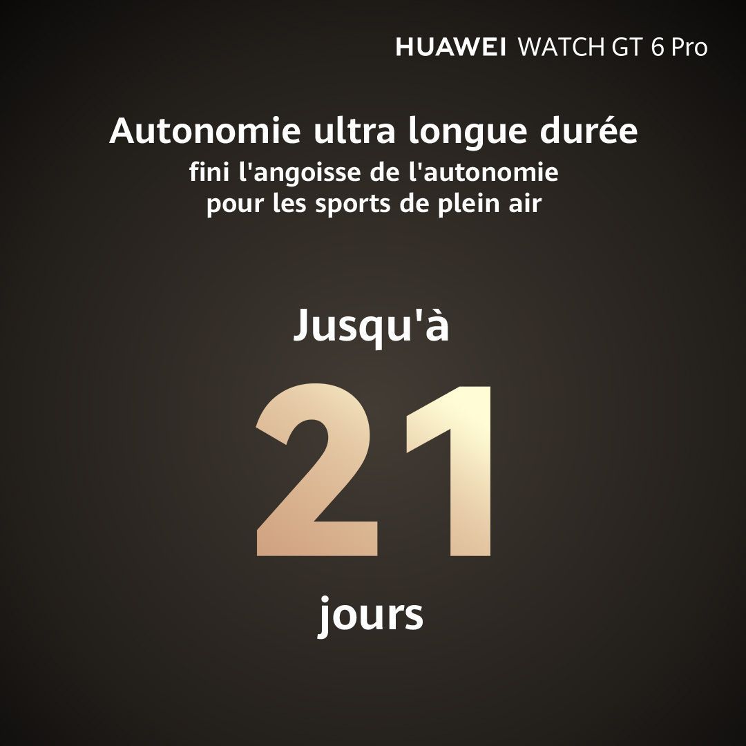 Smartwatch - HUAWEI - Watch GT6 PRO - 46 mm - Preto