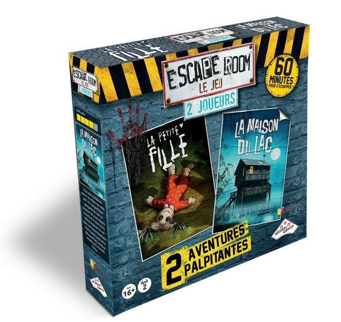 Escape Games - RIVIERA GAMES - Dual Player Horror - Board Game - Adult - 30 min