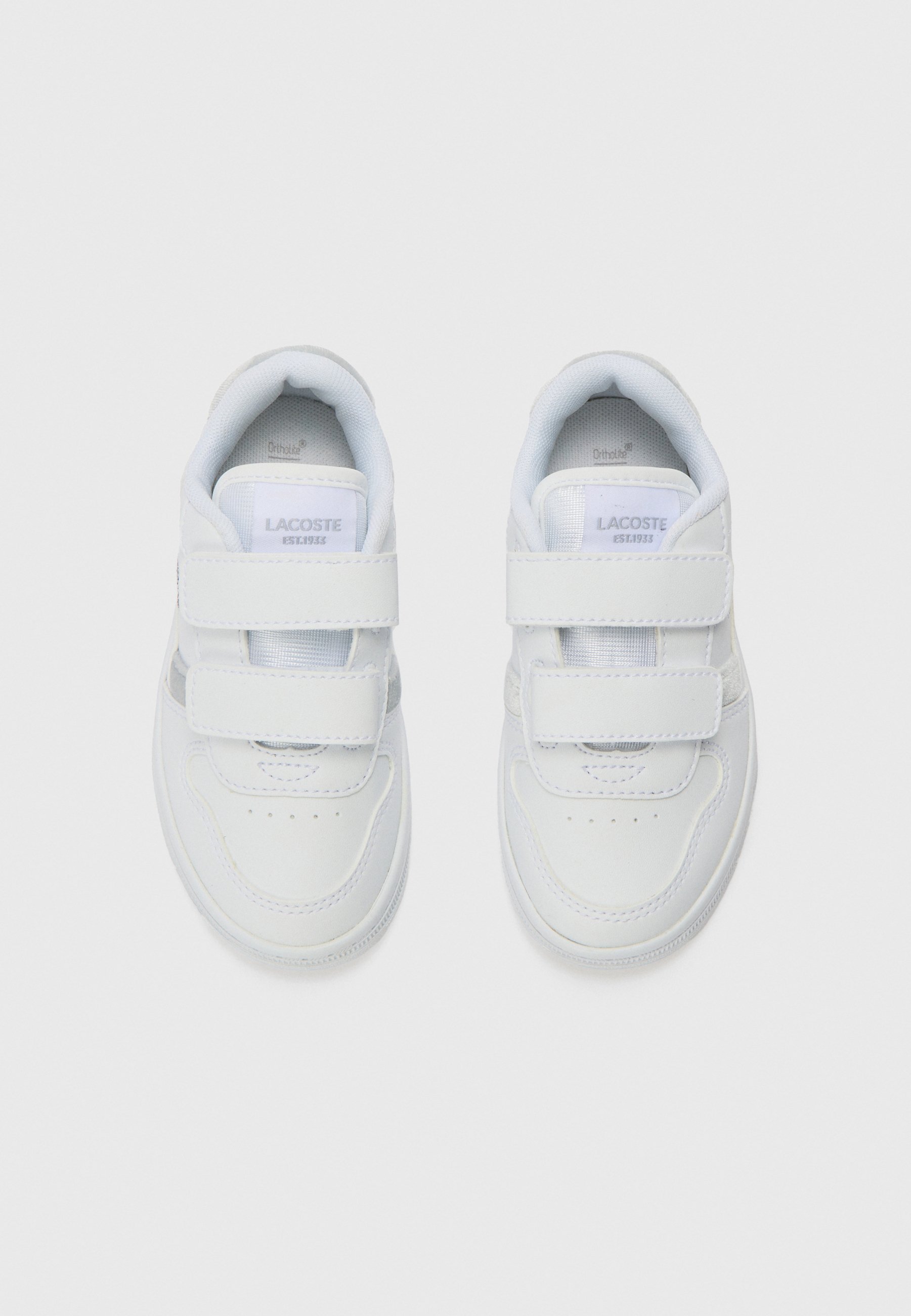 Lacoste INFANTS T-CLIP UNISEX - Sneakers - wit/lichtgrijs
