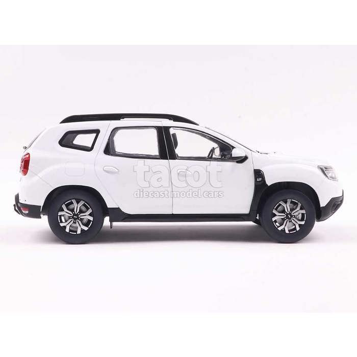 Verzamelbaar miniatuurautootje - SOLIDO - Dacia Duster 2024 - schaal 1/18 - Gemaakt van metaal - Wit