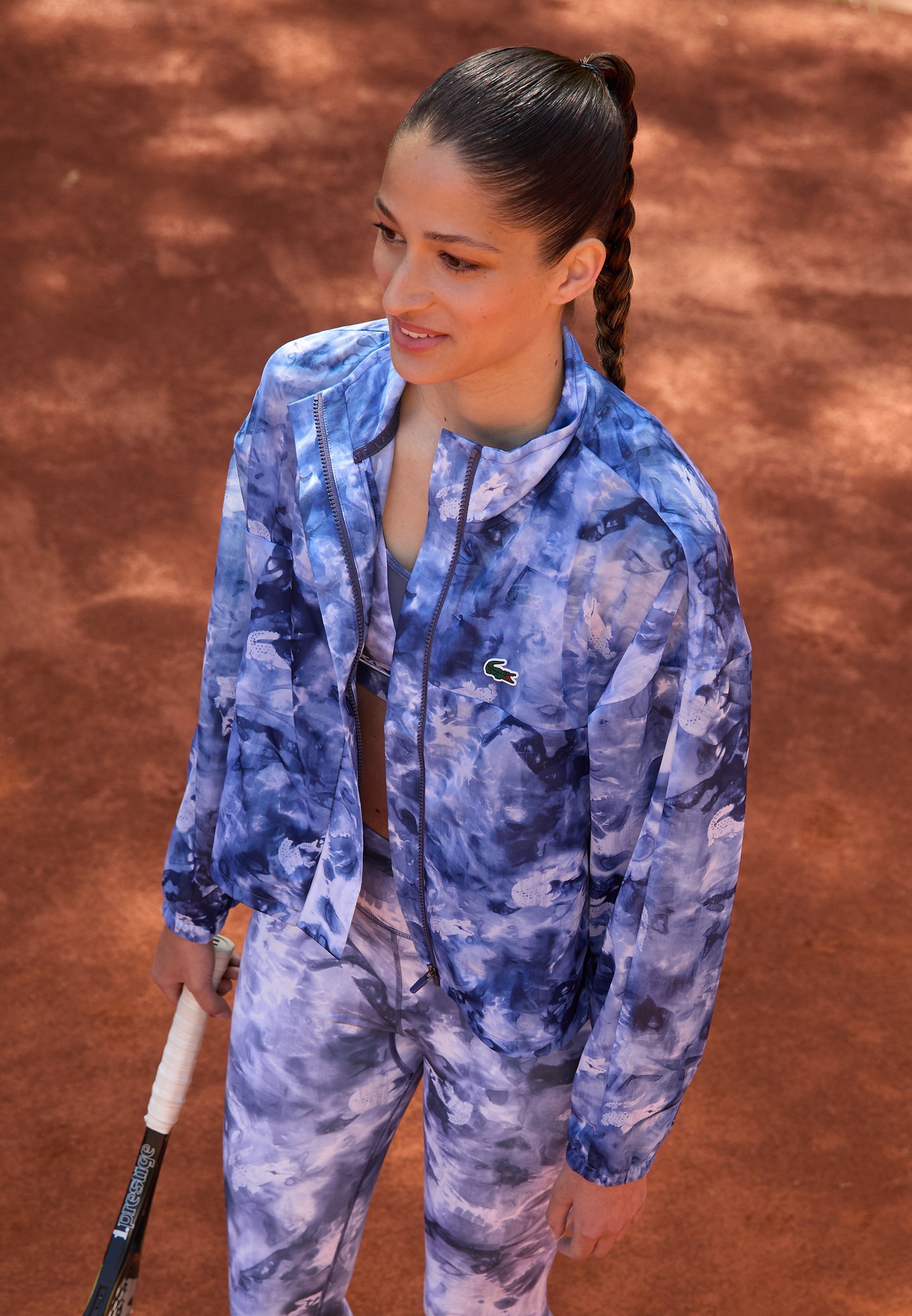 Lacoste Sport TENNIS TOUR - Coupe-vent - violet/bleu