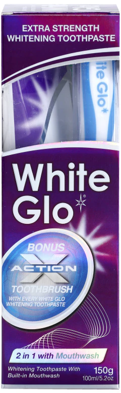 Kit de Higiene Dental Profissional 2 em 1 White Glo