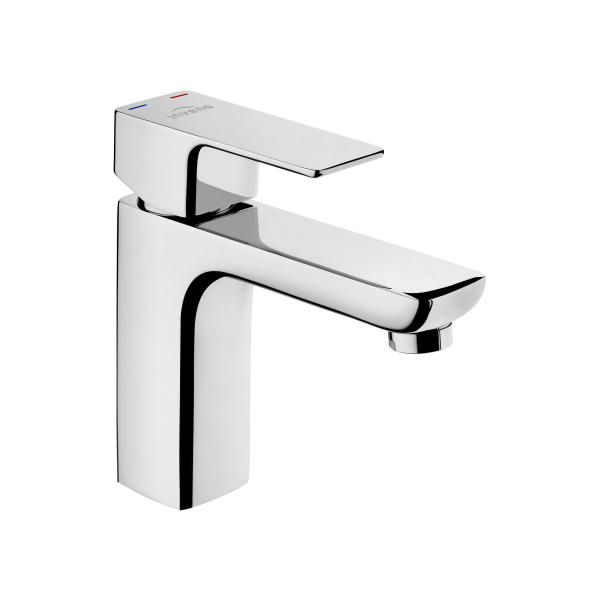 Bateria umywalkowa stojąca Invena Nyks chrom