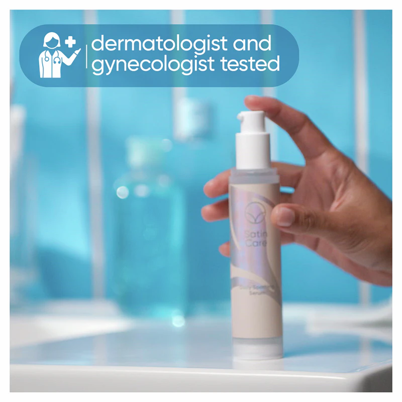 Gillette Venus verzachtend serum voor schaamhaar en huid, ideaal voor bikinistyling.