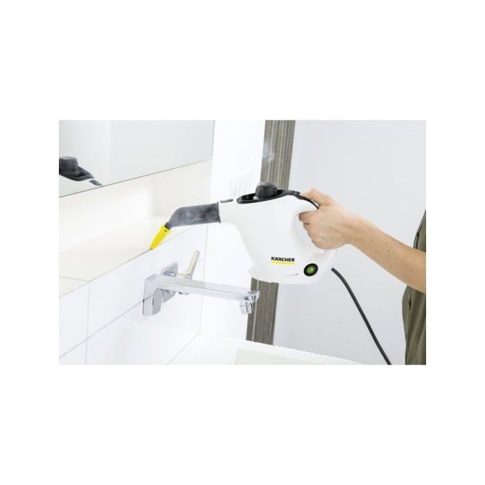 Limpiador a vapor - KARCHER - SC 1 - Presión de 3 bares - 1200 W - Compacto y ligero