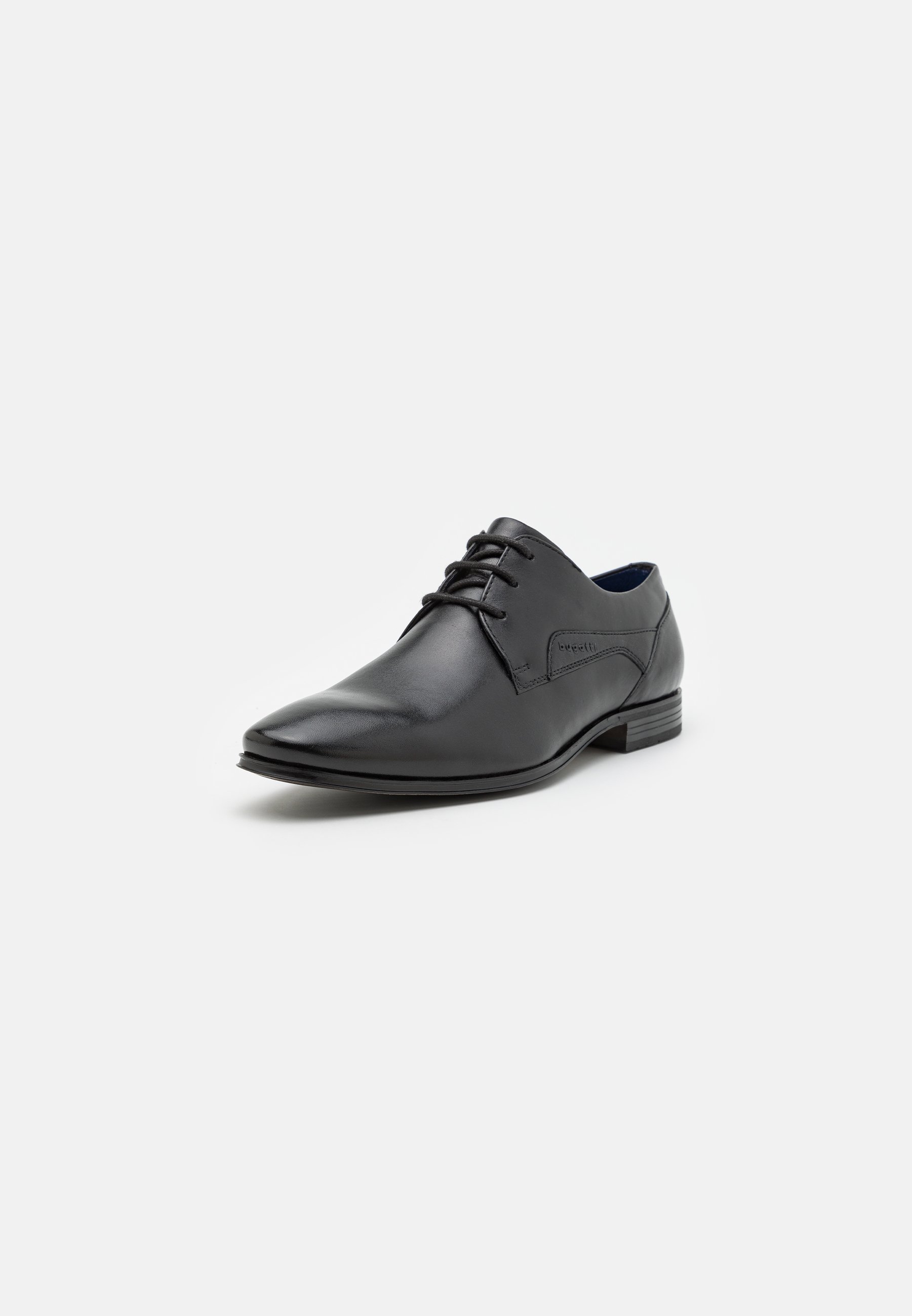 bugatti elegáns fűzős cipő - fekete