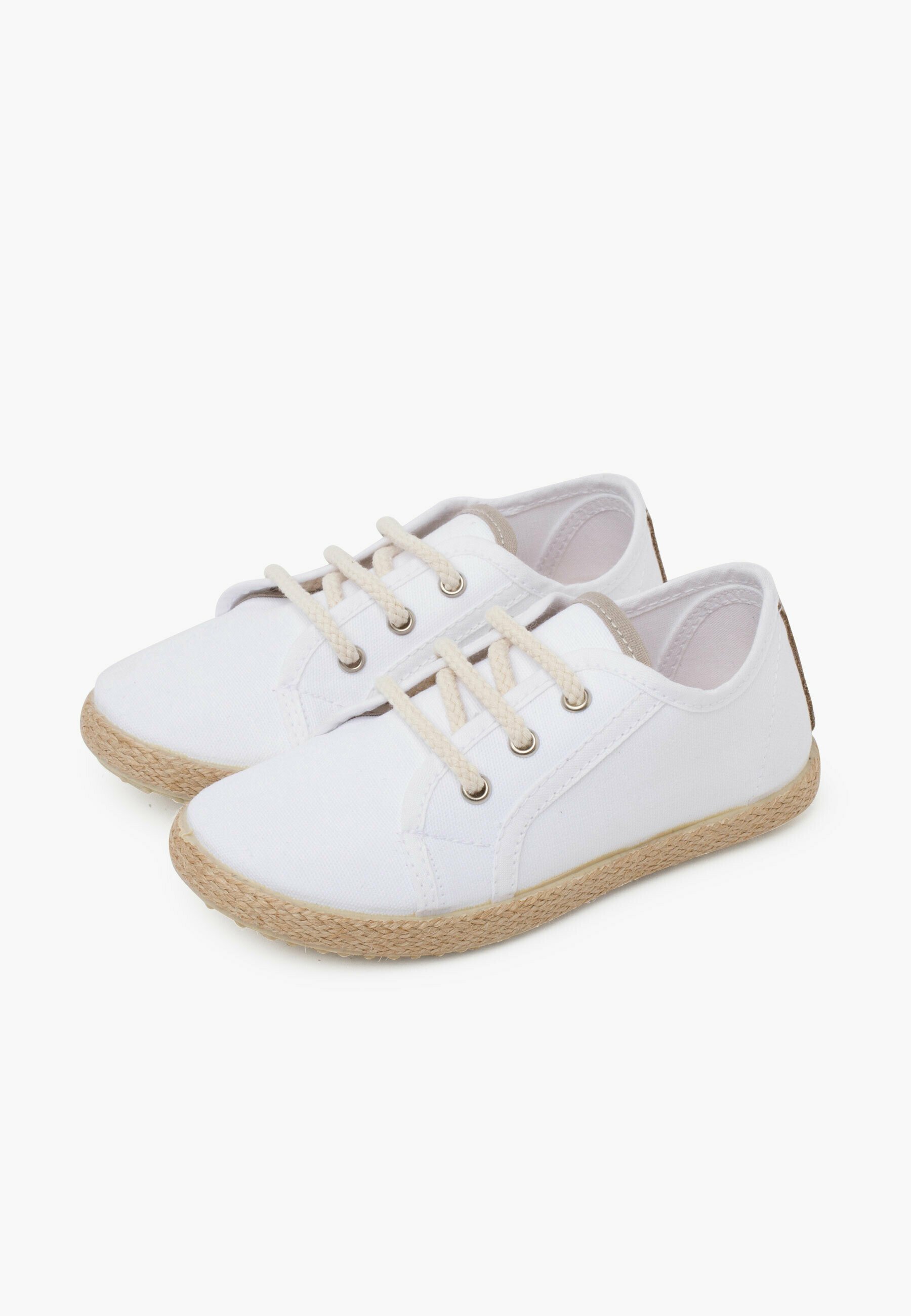 Scarpine Pisamonas per neonati - bianco neve