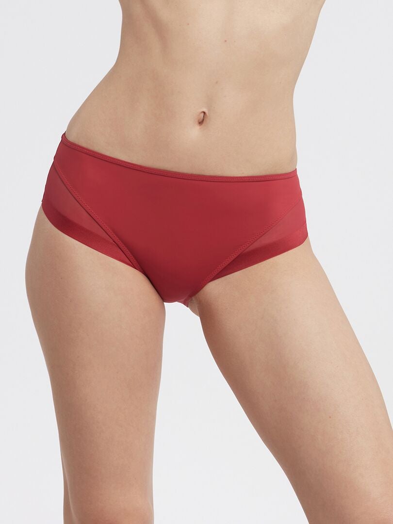 'Dim' Microfiber Culottes - ROOD