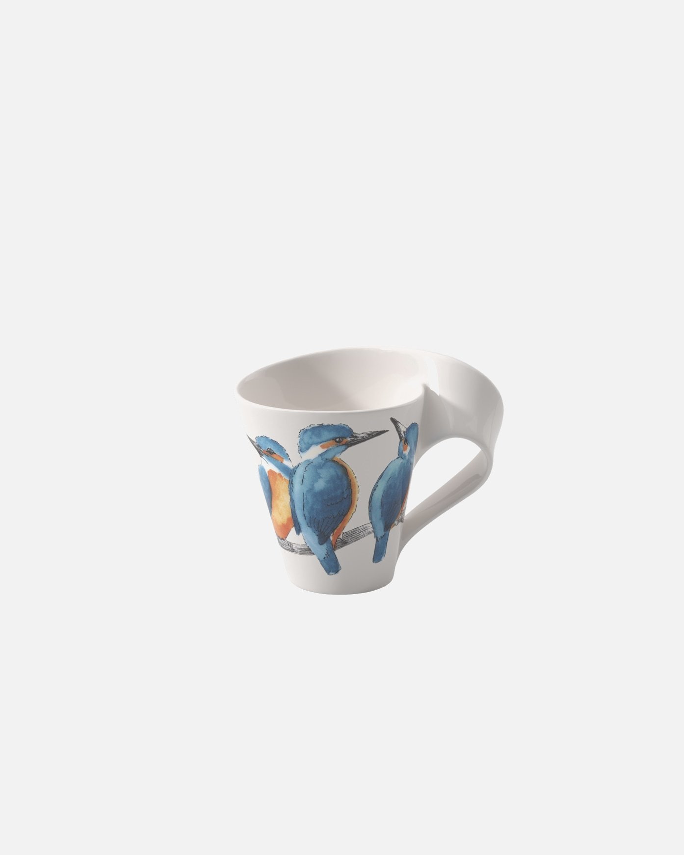 Villeroy & Boch puodelis su rankena (dovanų pakuotė) NewWave Caffè Kingfisher – 1 vnt.