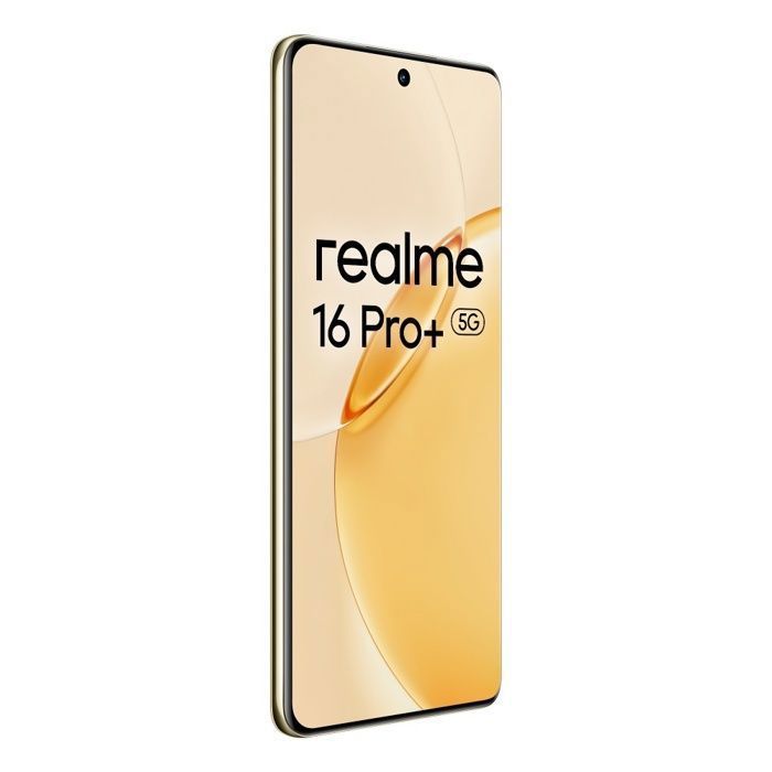 Smartphone Realme 16 Pro Plus 5G Or 8Go Ram 256Go 200MP 7000mAh 80W IP69 AMOLED 6500nits Snapdragon 7 Gen4