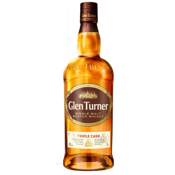 Whisky Glen Turner Heritage - Single malt Scotch whisky - Ecosse - 40%vol - 70cl sous étui