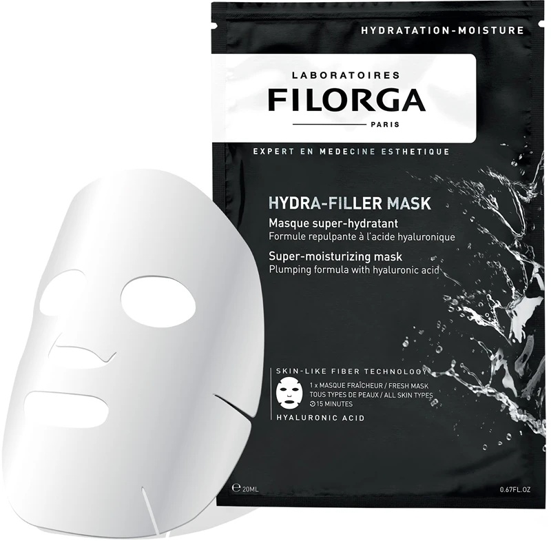 FILORGA HYDRA-FILLER MASK mitrinoša sejas maska ar izlīdzinošu efektu