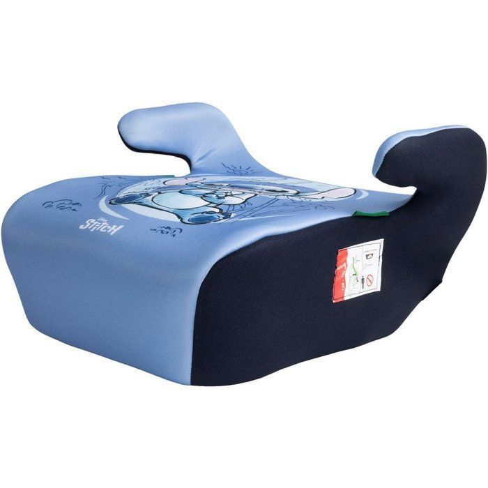 Tataway Siège auto rehausseur Disney Stitch i-Size ECE R129/03. Siège d'appoint sécurité enfant 126-150 cm, graphisme Stitch sur