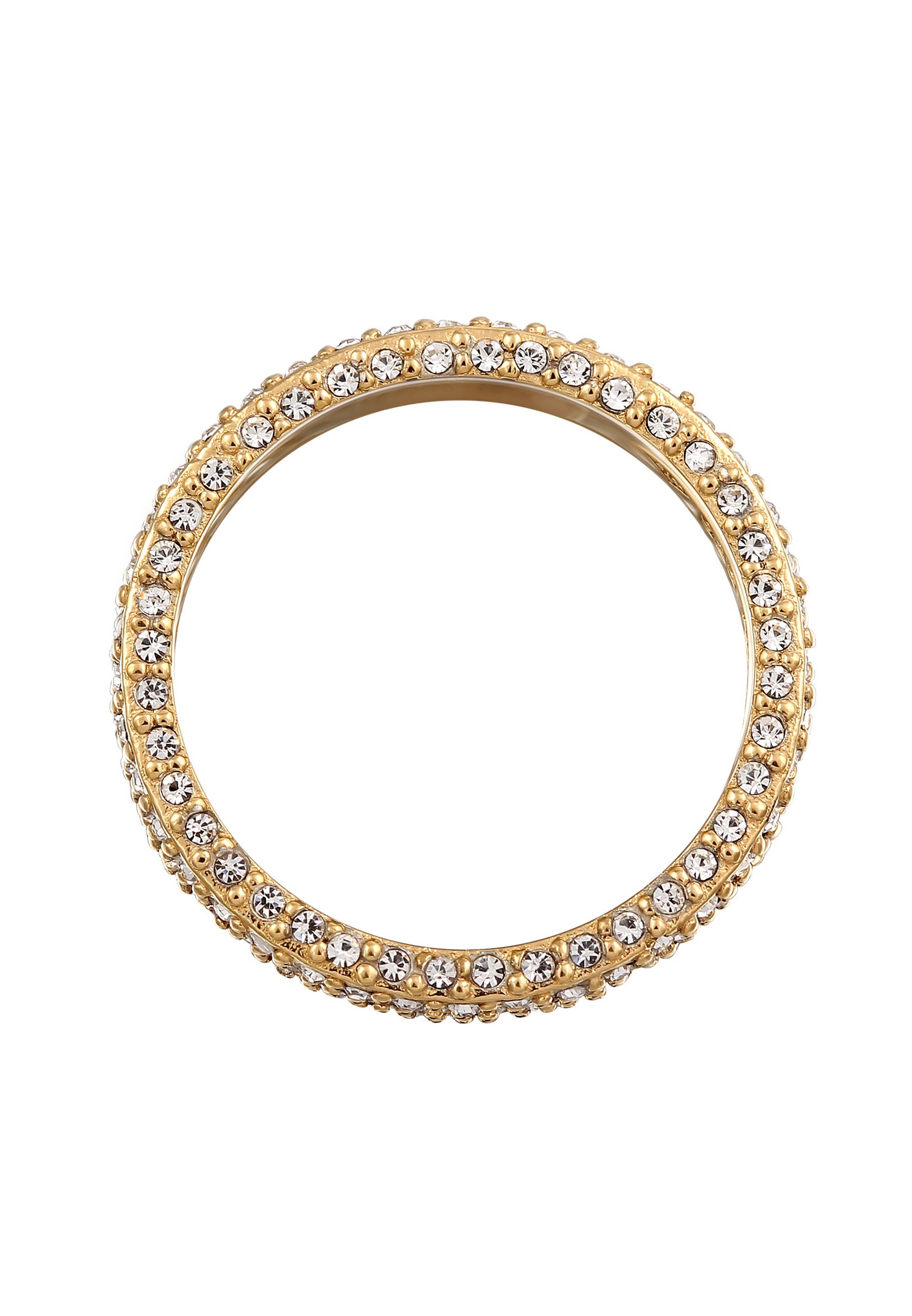 Elli Elli Bague avec Pierres Femmes Memoire Verre Cristaux Xilion Taille Blanc Argent Sterling 925