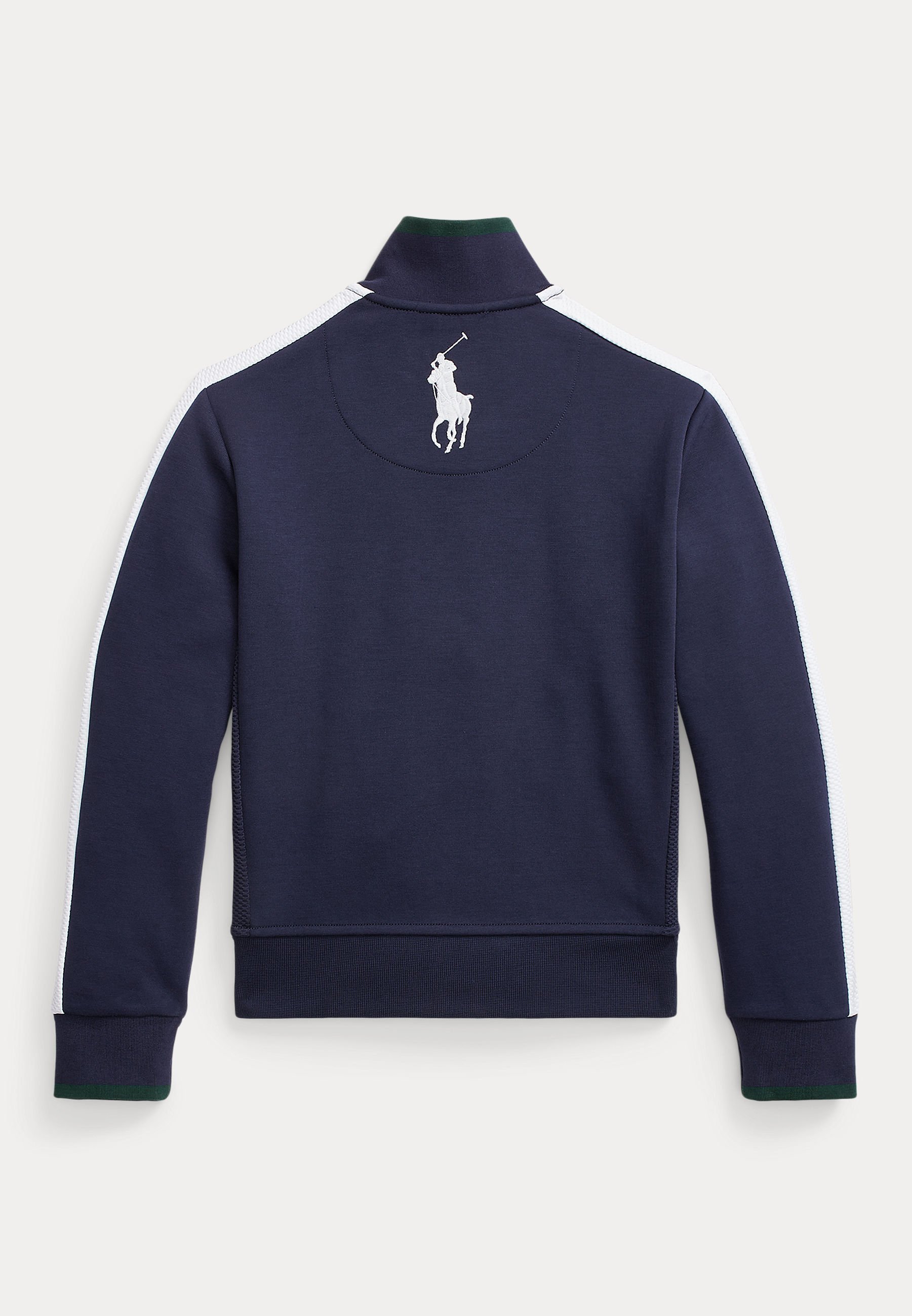 Polo Ralph Lauren WIMBLEDON BALLPERSON TRACK JACKET - Bluza rozpinana - granat francuski/czysta biel