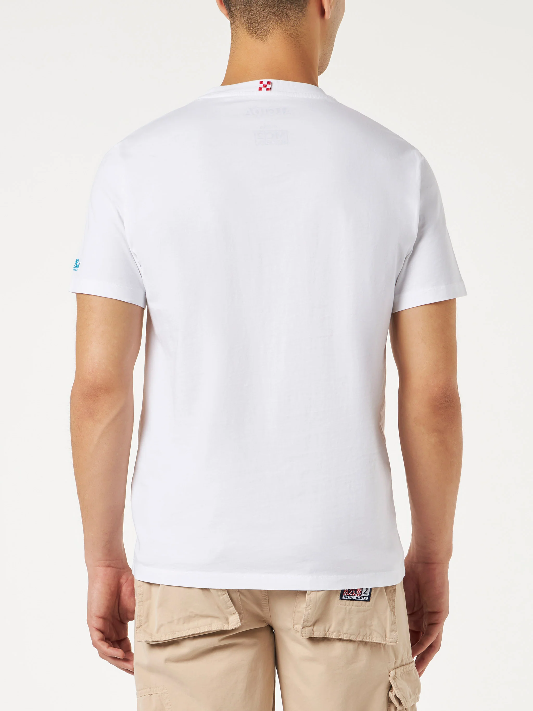 T-shirt in cotone con ricamo Calippo Anyone?| Algida® Edizione Special