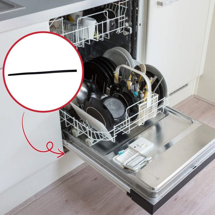 WHIRLPOOL DISHWASHER DOOR BOTTOM SEAL