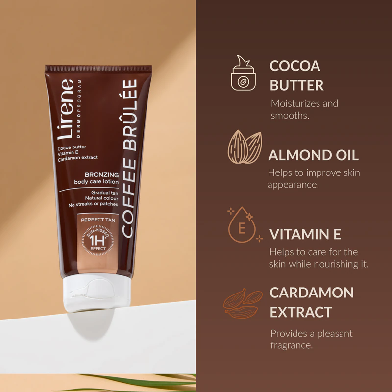 Hydratačný balzam na opaľovanie Lirene Perfect Tan